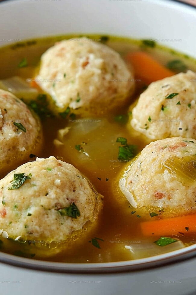 Variations to Try with Matzo Ball Soup