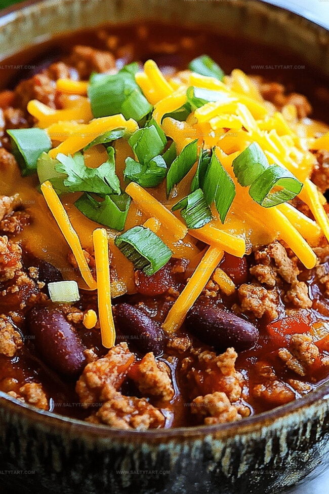 Why Easy Turkey Chili Is So Popular