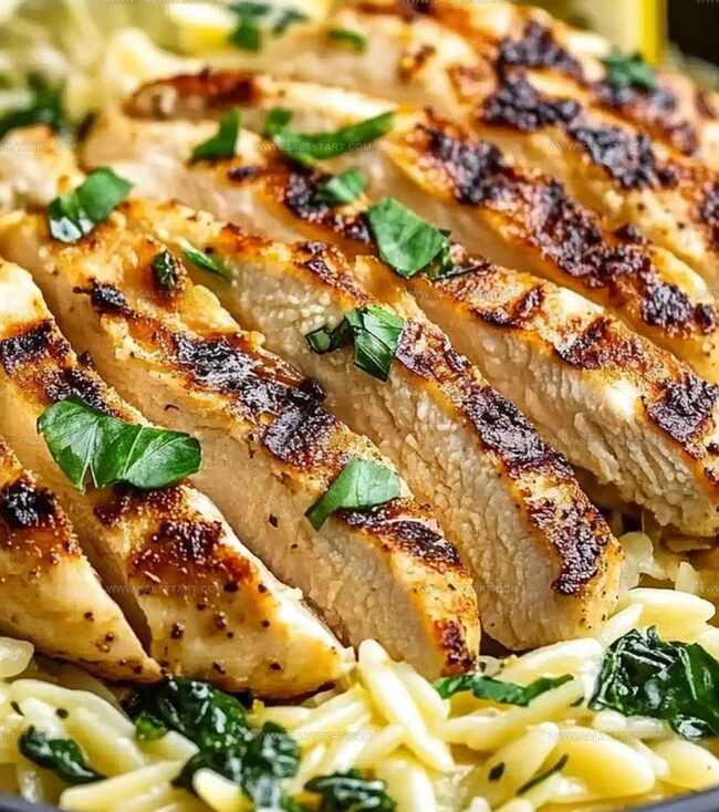 Creamy Lemon Chicken Orzo That Wows
