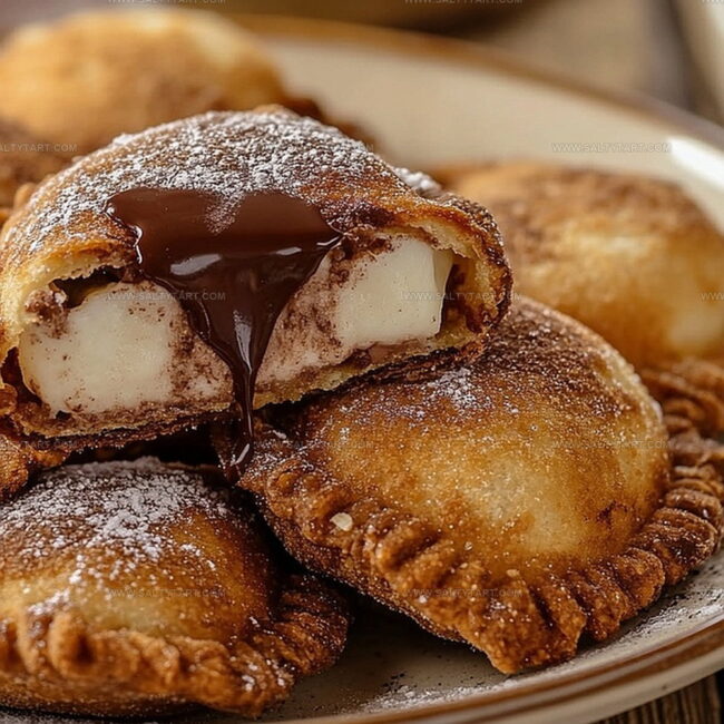 Why Deep-Fried Smores Ravioli With Chocolate Sauce Works