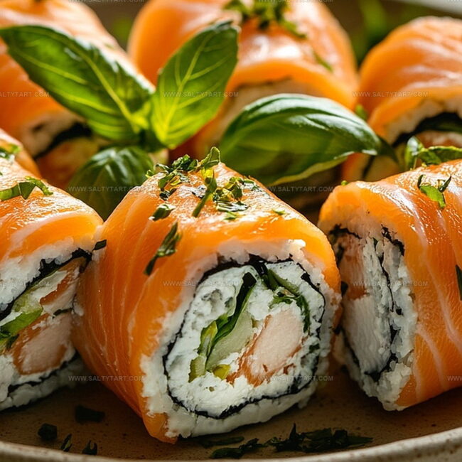 Why Lemon Basil Salmon Rolls Are So Fresh and Flavorful
