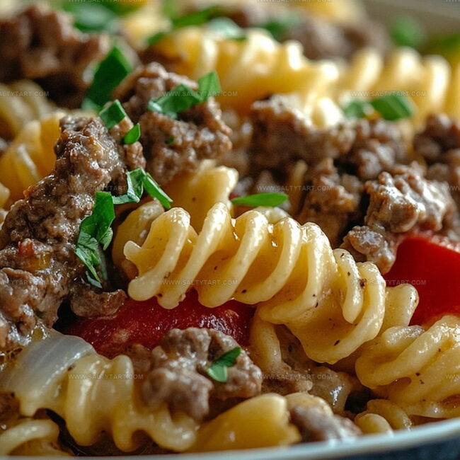 Why Crockpot Philly Cheesesteak Pasta Casserole Shines