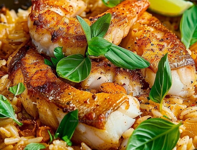 Notes for Tender and Flaky Fish & Risoni