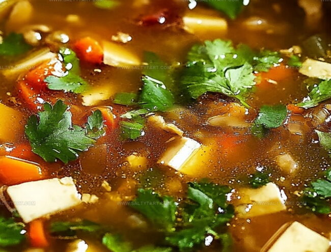 Cooking Steps for Hot and Sour Soup