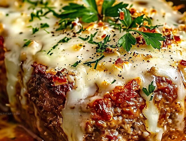 Steps for Making Garlic Parmesan Chicken Meatloaf