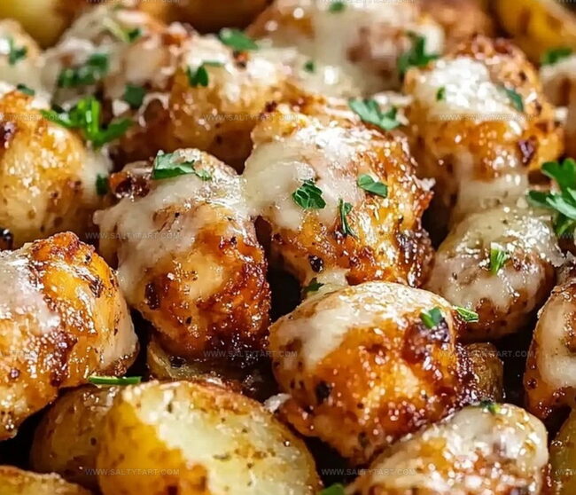 How to Prepare Garlic Parmesan Chicken and Potatoes