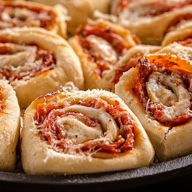 Why Parmesan Garlic Pizza Rolls Are A Crowd Favorite