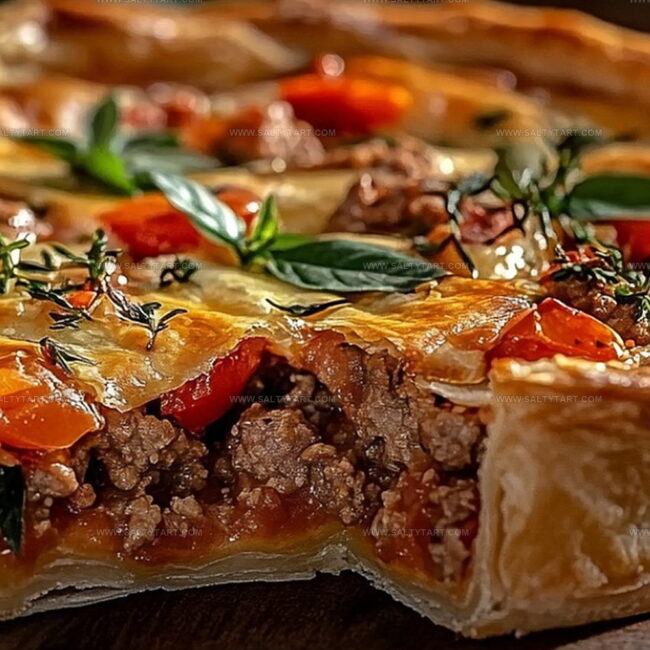 Three Meat Italian Pie That Satisfies Every Bite