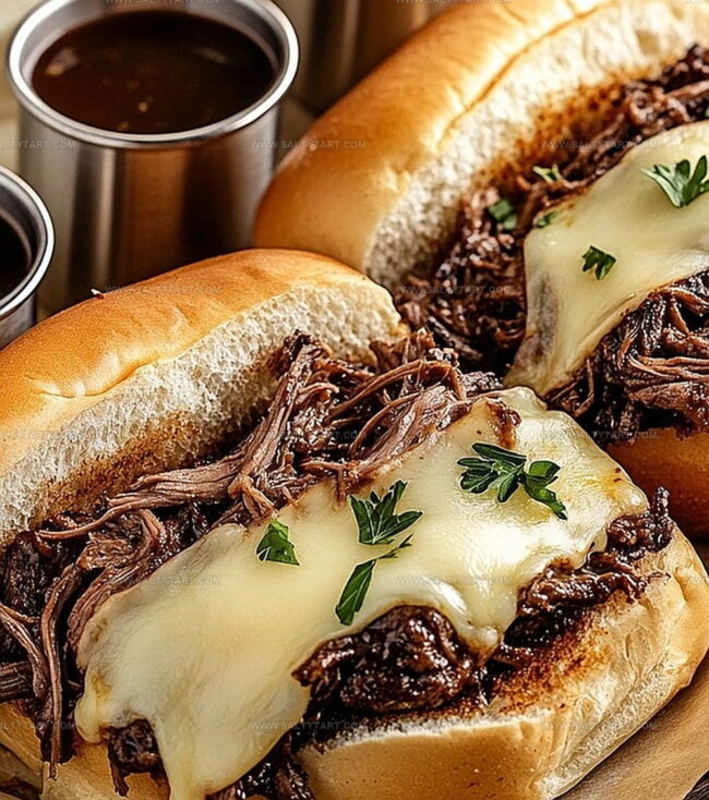 Slow Cooker French Dip Sandwiches Made Easy And Delicious