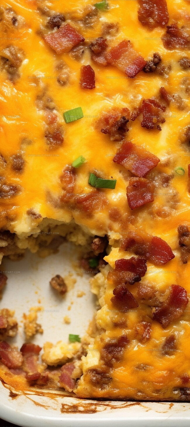 Ingredients Needed to Make Bacon Cheeseburger Casserole