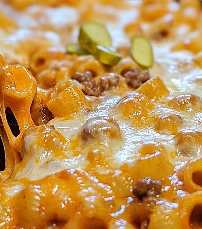 Sloppy Cheeseburger Pasta That’s Loaded with Flavor