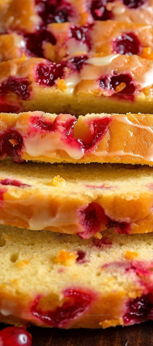 Ingredients for Cranberry Bread with Orange Glaze