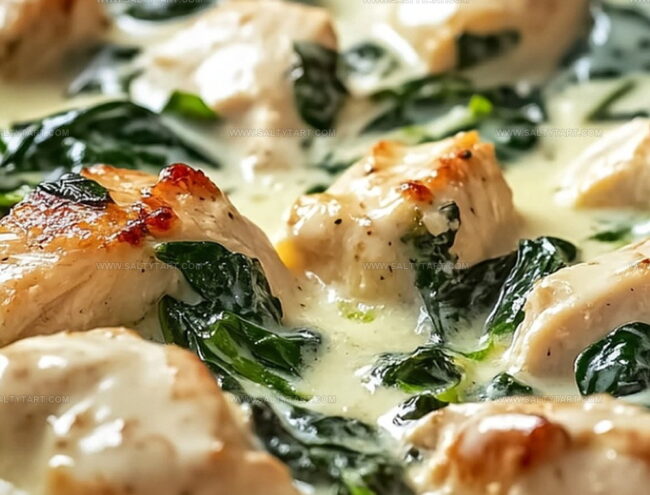 Handy Notes for Juicy Chicken Spinach Mushroom