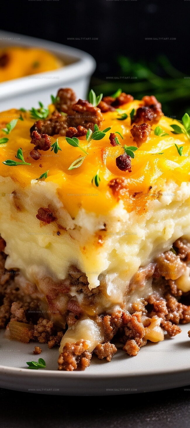 Ingredients for Loaded Potato and Meatloaf Casserole