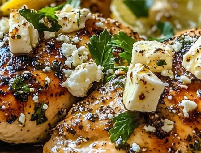 How To Make Greek Chicken With Lemon And Feta