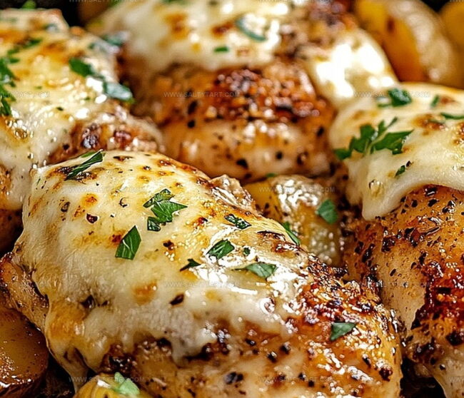 How to Cook Garlic Parmesan Chicken and Potatoes