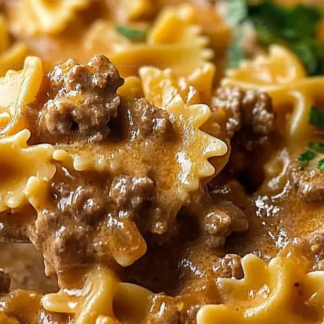 Why Creamy Velveeta Beef Pasta Satisfies