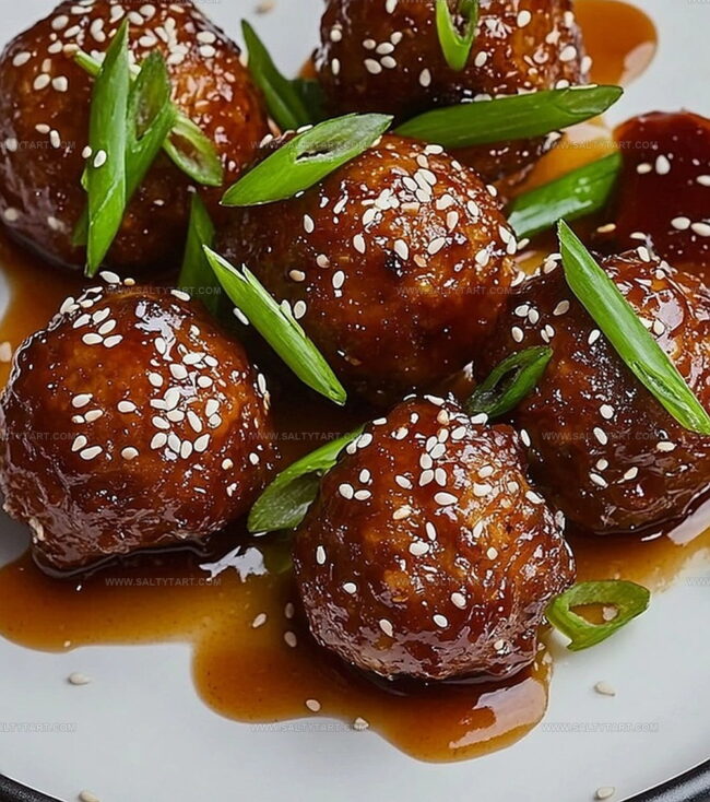 Asian Meatballs Crockpot Overview