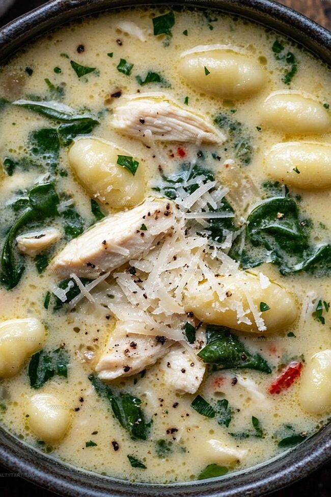Copycat Olive Garden Chicken Gnocchi Soup Hearty And Comforting