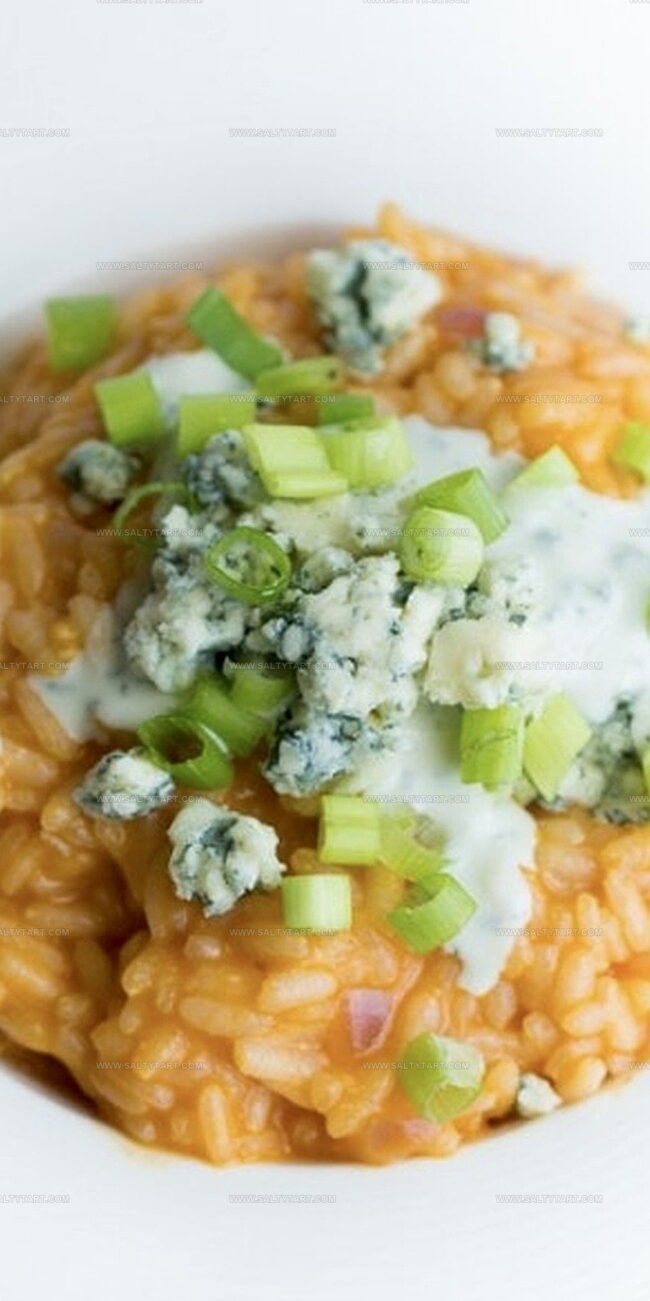 Ingredients to Prepare Wingless Buffalo Risotto