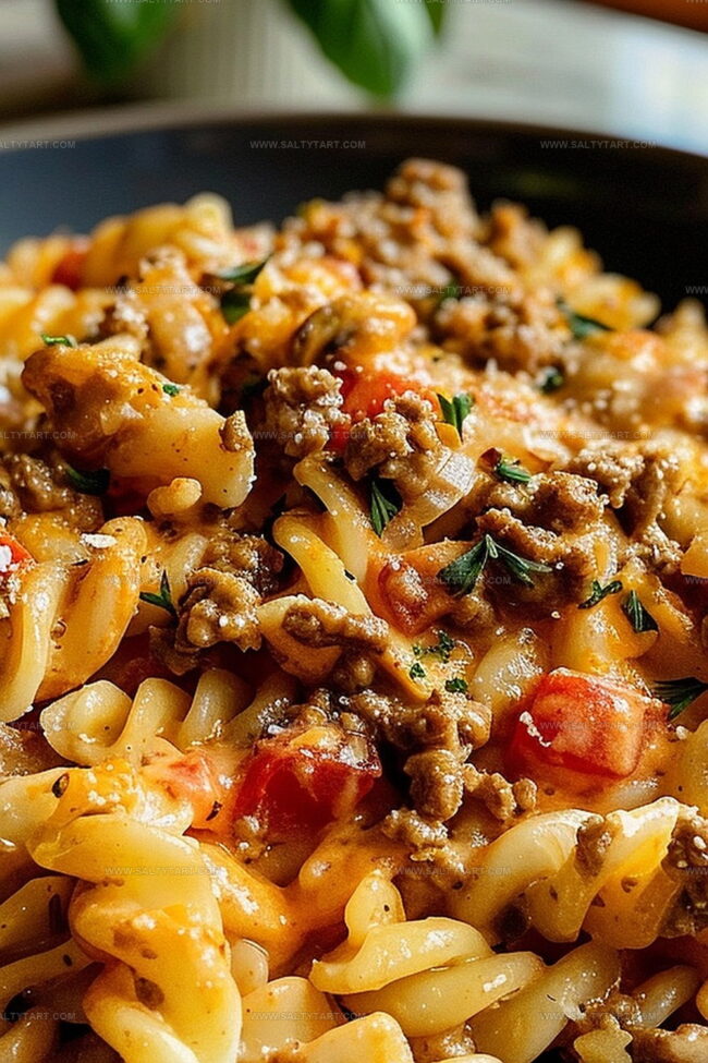 Variations to Change Up Ground Beef Pasta