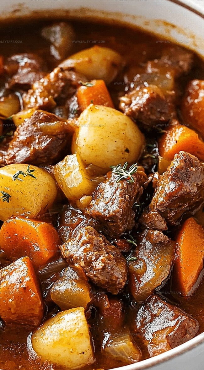 Old Fashioned Beef Stew - Rich, Hearty Flavor For Dinner