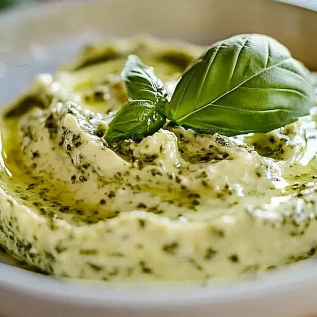 Basil Pesto Butter For Spreading On Everything