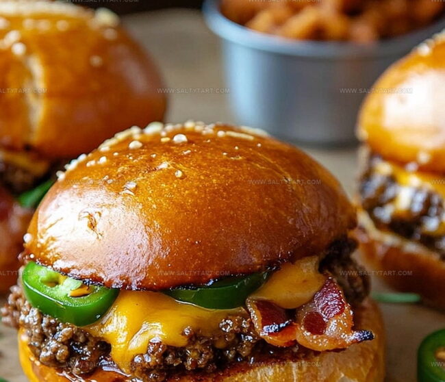 Step-By-Step Guide To Pretzel Cowboy Sliders