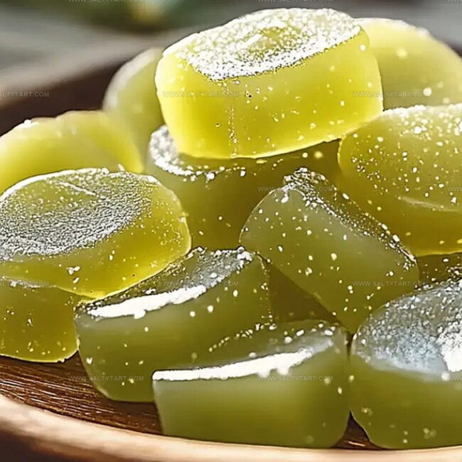 Green Tea Lemon Ginger Chews to Brighten Your Day