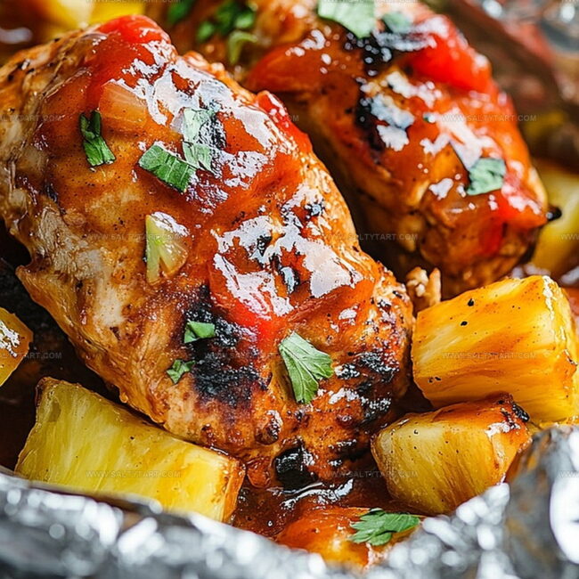 What Makes Hawaiian BBQ Chicken and Pineapple Foil Packets Great