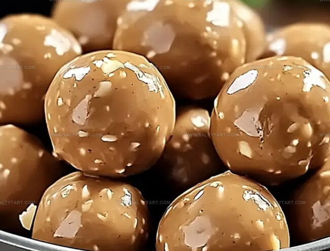 Steps to Make No-Bake Peanut Butter Balls