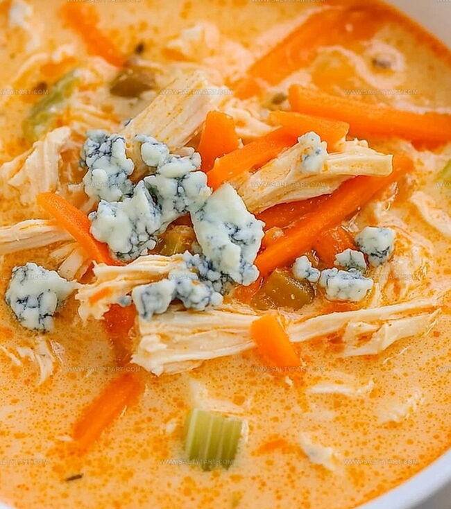 Buffalo Chicken Soup That Warms The Heart
