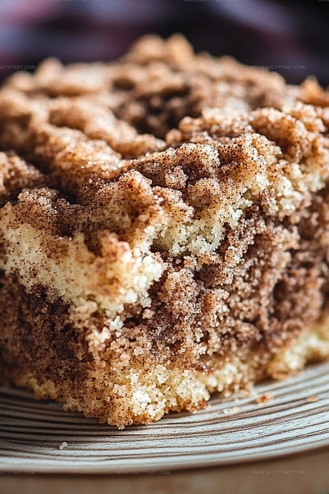 Why Amish Cinnamon Sugar Coffee Cake Is So Good