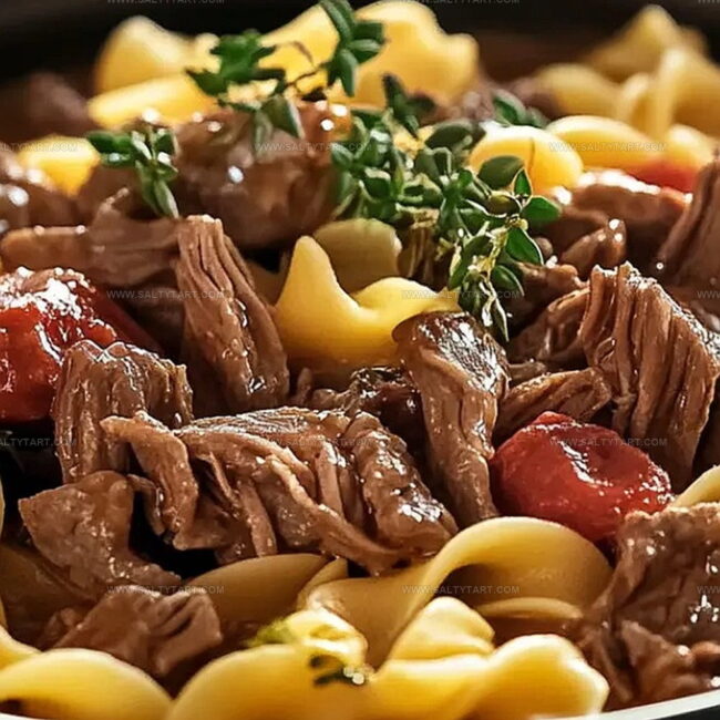 Why Crockpot Beef and Noodles Are So Comforting