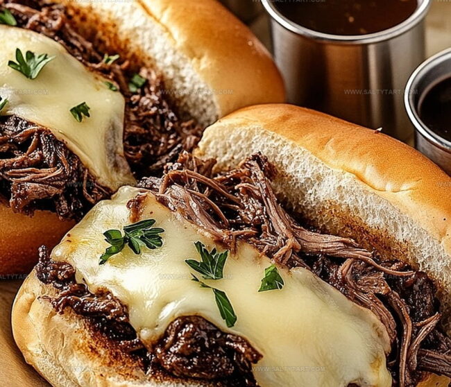 How To Cook Slow Cooker French Dip Sandwiches