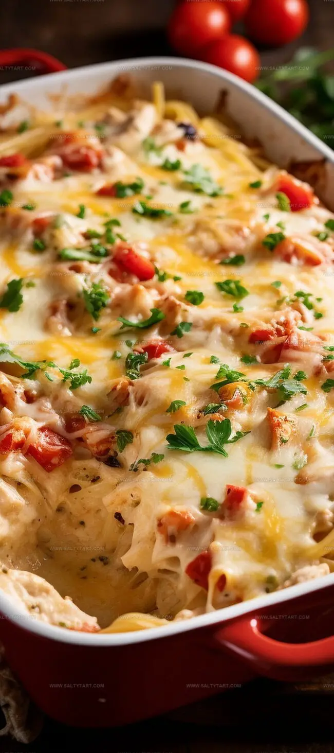 Ingredients for Chicken Spaghetti Casserole