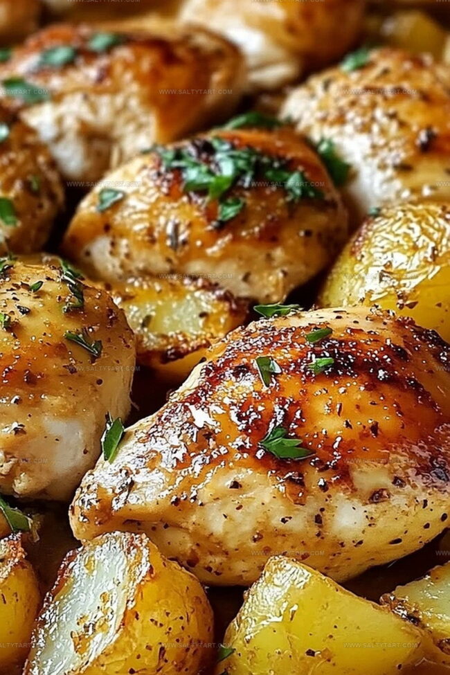 Chicken And Potato Bake Savory Homestyle Dinner Classic