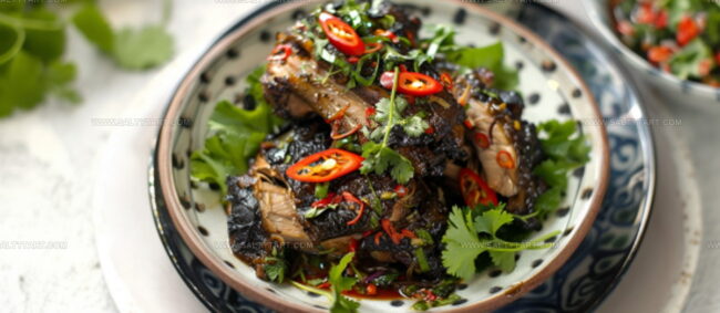 Grilled Sapa Black Chicken (Ga Ban En Nuong)