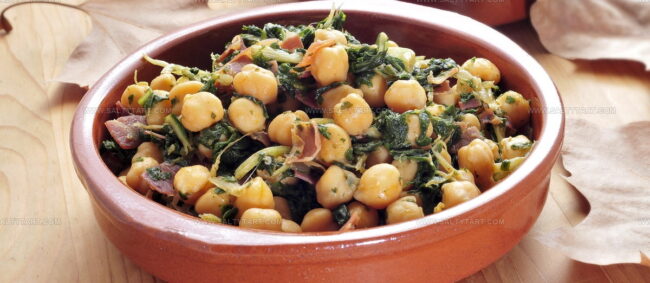 Espinacas Con Garbanzos