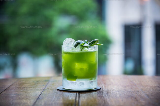 Gin Basil Smash