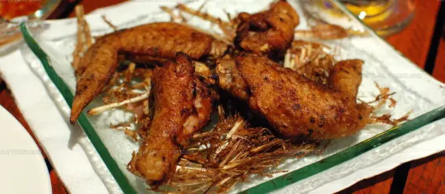 Deep-Fried Chicken And Lemongrass (Kai Thot Takhrai)