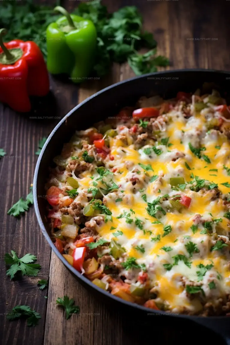 5343749 Ground Beef Stuffed Pepper Skillet Recipe